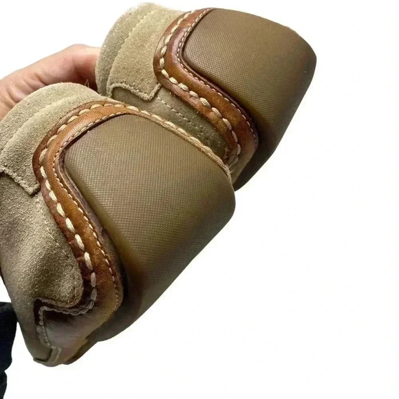 Cole Haan Nike air driving loafer moccasin slip on suede rubber sole - Picture 7 of 9